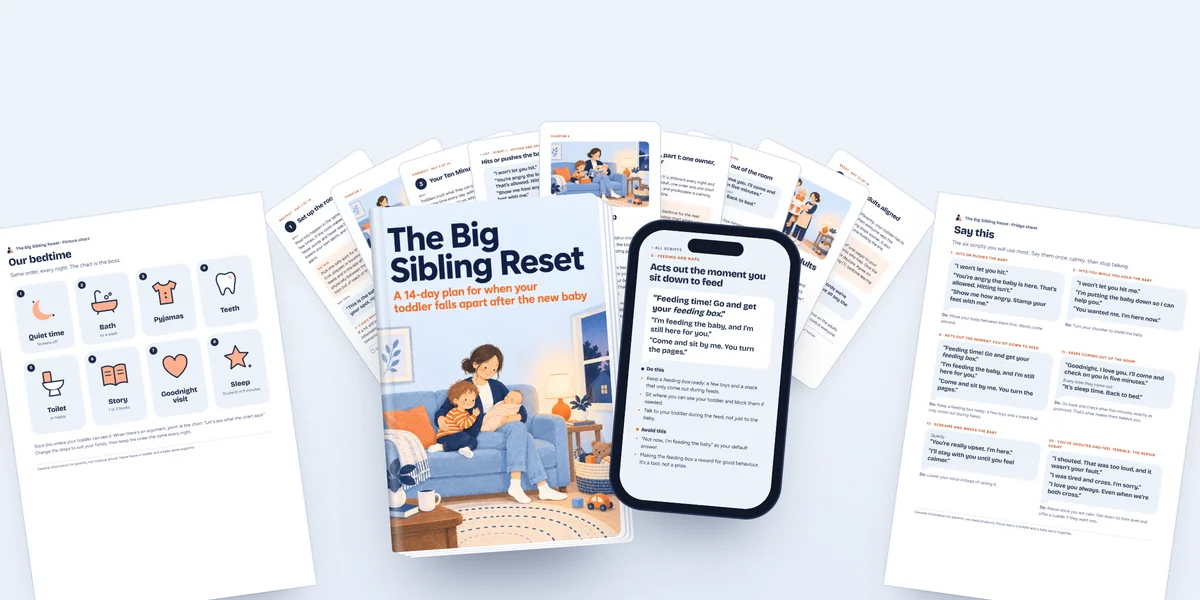 Everything included: the guide, Say This Now and seven printables