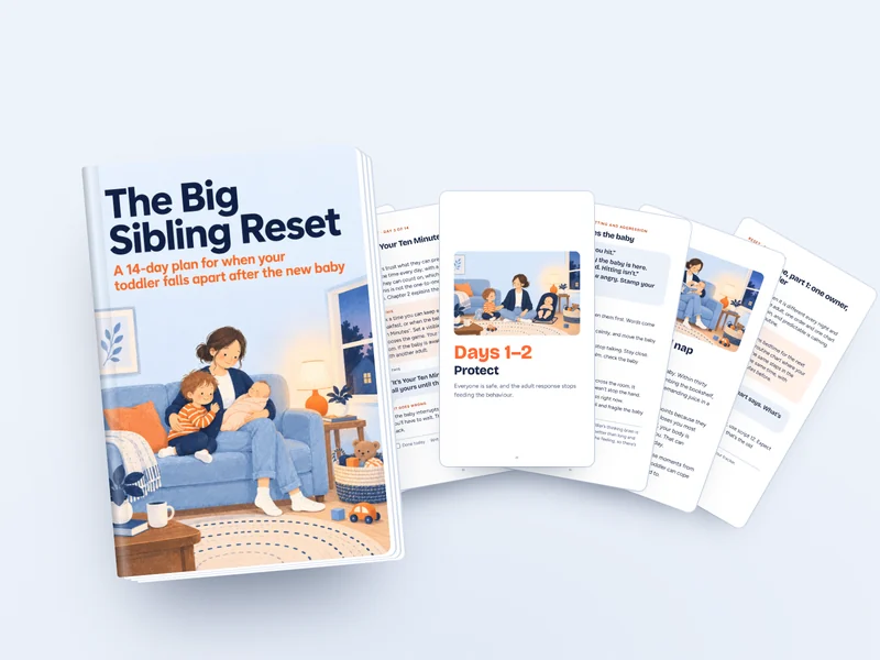 Pages from the guide: Start Tonight, a day of the plan and a script